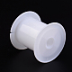 プラスチックスプール  ホイール  ホワイト  37x44mm  穴：13mm&nbsp;X-TOOL-R002-3