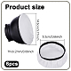 ポリエステル製ディフューザーランプカバー  ホワイト  145x2mm  内径：93mm&nbsp;AJEW-WH0816-378-2