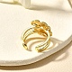 Brass Cuff Rings for Women&nbsp;RJEW-Q008-08G-5