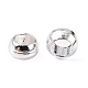 真鍮製つぶし玉カシメ玉  銀  3mm  穴：1.2mm  約285個/10g&nbsp;X-J0JMP022-1