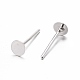 925 Sterling Silver Stud Earring Findings&nbsp;X-STER-T002-200S-2