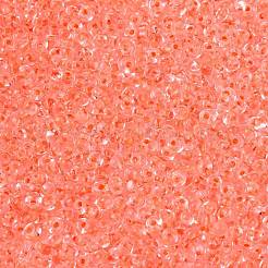 8/0 Inside Colours Transparent Glass Seed Beads&nbsp;SEED-T007-06H