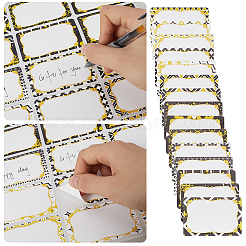 塩ビ自己粘着ステッカー  英語名粘着ラベル  長方形  カラフル  275x240x0.1mm&nbsp;DIY-WH20007-64G