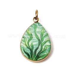 Printed 304 Stainless Steel Pendants&nbsp;SA-CBACFAA-06G