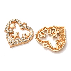 Alloy Rhinestone Pendants&nbsp;RB-CBAA987-14KCG