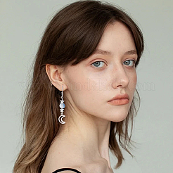 40Pcs 2 Colors 304 Stainless Steel Hoop Earring Findings&nbsp;STAS-SC0010-44