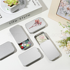 6Pcs Slide Top Tinplate Trinket Storage Boxes&nbsp;CON-SP0001-23F