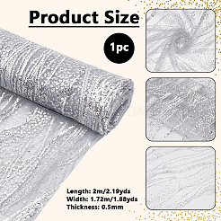 Polyester Paillette Fabric&nbsp;AJEW-WH0481-581C