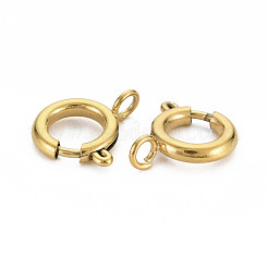 304 Stainless Steel Spring Ring Clasps&nbsp;STAS-N095-049G