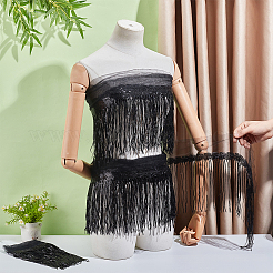 Polyester Fringe Lace Trim&nbsp;DIY-WH0671-008E
