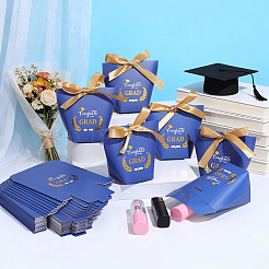 40Pcs Congrats Grad Cardboard Paper Gift Storage Boxes&nbsp;CON-PH0003-38A