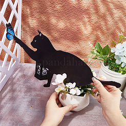 Double-sided Pattern Acrylic Garden Stake&nbsp;AJEW-WH0348-02C