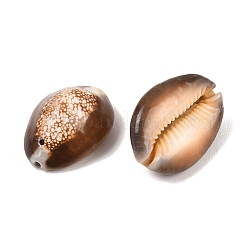 ナチュラルシェル楕円形ビーズ  ペルー  25~35x17~26x12~18mm  穴：1~1.5mm&nbsp;X-BSHE-O007-44