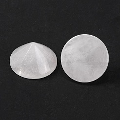 天然水晶ロッククリスタルカボション  コーン  30x17.5mm&nbsp;G-Q184-01I