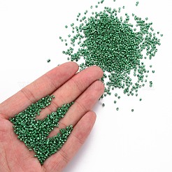 Plated Glass Cylinder Beads&nbsp;SEED-S047-E-002