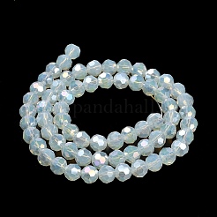 Imitation Jade Glass Beads Stands&nbsp;EGLA-A035-J8mm-B06