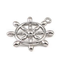 Brass Pendants&nbsp;KK-CBAF17A-13P