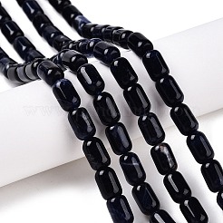 天然石ソーダライトビーズ連売り  コラム  9~9.5x6mm  穴：0.9~1mm  約42~43個/連  15.24~15.8''（38.7~39.5センチメートル）&nbsp;G-G980-37A