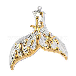 304 Stainless Steel Pendants&nbsp;STAS-OY019-27G