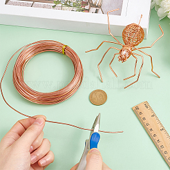 Round Copper Wires&nbsp;CWIR-WH0007-17C-C