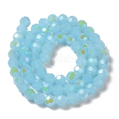 Imitation Jade Glass Beads Strands&nbsp;EGLA-A035-J8mm-L04