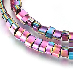 Electroplate Non-magnetic Synthetic Hematite Bead Strands&nbsp;G-I208-16-H