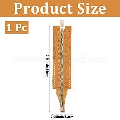 1Pc PU Leather Zipper Sewing Accessories&nbsp;FIND-CL0001-17C