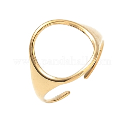 304 Stainless Steel Cuff Open Rings&nbsp;SA-CBA8AFD-03G