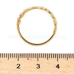 304 Stainless Steel Adjustable Open Cuff Rings for Women&nbsp;RJEW-U060-03F-G