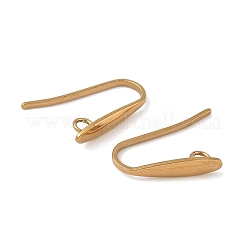Ion Plating(IP) 304 Stainless Steel Earring Hooks&nbsp;STAS-F227-23-G