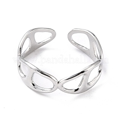 Tarnish Resistant 304 Stainless Steel Finger Rings&nbsp;RJEW-L102-24P