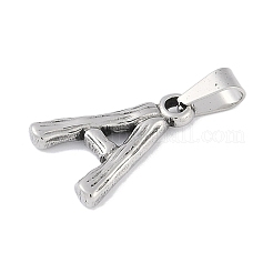 Non-Tarnish 304 Stainless Steel Pendants&nbsp;STAS-F235-01P-A