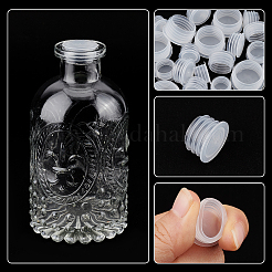 50Pcs 5 Style PE Plastic Bottle Caps&nbsp;AJEW-GF0004-72