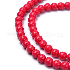 Normal Glass Strand Beads&nbsp;GLAA-M042-6mm-KX060