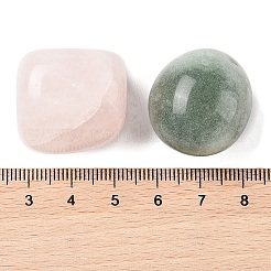 7Pcs Nuggets Chakra Natural & Synthetic Mixed Gemstone Tumbled Polished Stones Collections&nbsp;AJEW-Q152-02