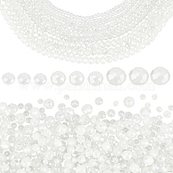 9 Strands 3 Style Electroplate Glass Beads Strands&nbsp;EGLA-PH0001-29