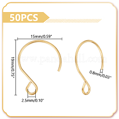 Ion Plating(IP) 304 Stainless Steel Earring Hooks&nbsp;STAS-UN0058-96G