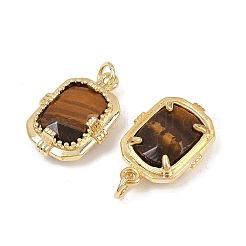 Natural Tiger Eye Faceted Pendants&nbsp;GG-CBA4154-02G-03