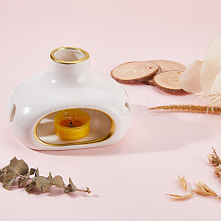 Porcelain Palo Santo Holder Burner&nbsp;AJEW-WH20018-74B