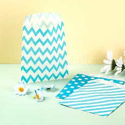 120Pcs 3 Style Kraft Paper Bags&nbsp;CARB-LS0001-05B