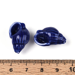 Handmade Printed Porcelain Beads&nbsp;PORC-T133-01A-01
