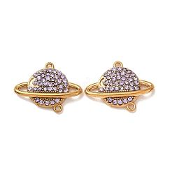 304 Stainless Steel Rhinestone Connector Charms&nbsp;STAS-L318-22G