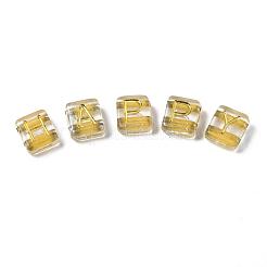 Transparent Electroplate Acrylic Multi-Strand Links&nbsp;MACR-S273-57