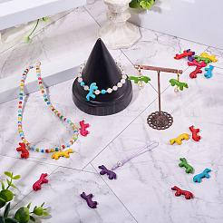 10Pcs Synthetic Turquoise Beads&nbsp;G-TADJ0001-01A