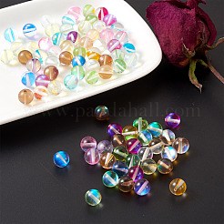 Synthetic Moonstone Beads Strands&nbsp;G-TA0001-06