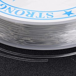 透明な弾性クリスタルスレッド  伸縮性のあるストリングビーズコード  ビーズジュエリー作り  1mm  約4.92ヤード（4.5m）/ロール&nbsp;EW-1.0D