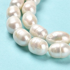 Natural Cultured Freshwater Pearl Beads Strands&nbsp;PEAR-E016-067
