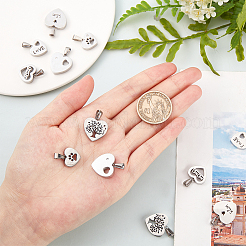304 Stainless Steel Pendants&nbsp;STAS-UN0014-92P