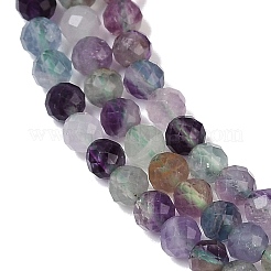 Natural Fluorite Beads Strands&nbsp;X-G-A252-A01-01