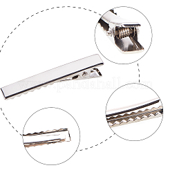 Iron Alligator Hair Clip Findings&nbsp;PHAR-PH0001-06